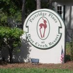 Partridge Pines Community Sign